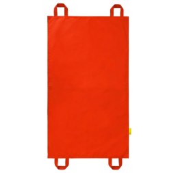Mini chusta animacyjna 100 x 60 cm kolor: czerwony