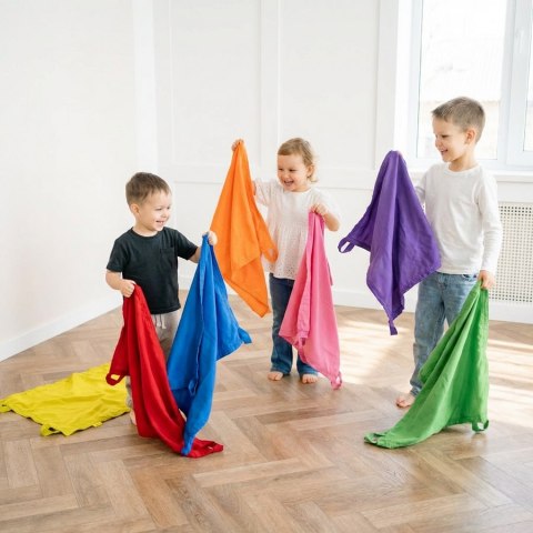 Mini chusta animacyjna 100 x 60 cm kolor: czerwony
