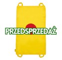 Mini chusta animacyjna 100 x 60 cm żółta z kołem czerwonym